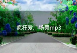 疯狂爱广场舞mp3