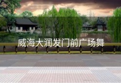 威海大润发门前广场舞