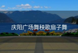 庆阳广场舞秧歌扇子舞