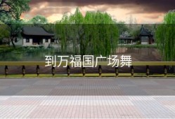 到万福国广场舞
