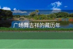 广场舞吉祥的藏历年