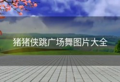 猪猪侠跳广场舞图片大全