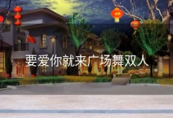 要爱你就来广场舞双人