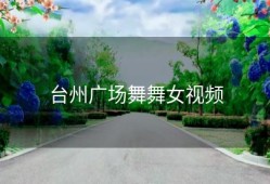 台州广场舞舞女视频