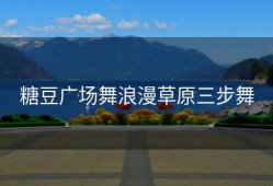 糖豆广场舞浪漫草原三步舞