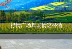 抒情广场舞爱情这杯酒