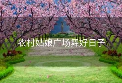 农村姑娘广场舞好日子