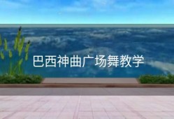 巴西神曲广场舞教学