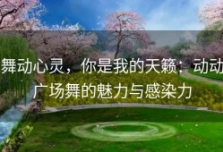 舞动心灵，你是我的天籁：动动广场舞的魅力与感染力