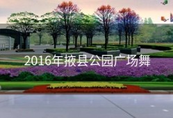 2016年掖县公园广场舞