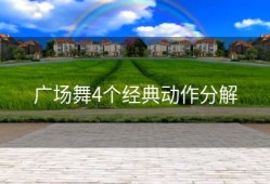 广场舞4个经典动作分解