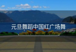 元旦舞蹈中国红广场舞