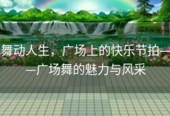 舞动人生，广场上的快乐节拍——广场舞的魅力与风采