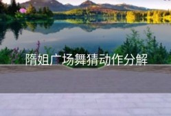 隋姐广场舞猜动作分解