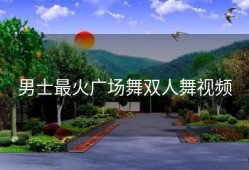 男士最火广场舞双人舞视频