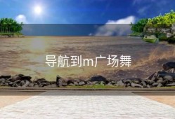 导航到m广场舞