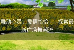 舞动心灵，爱情恰恰——探索最新广场舞潮流