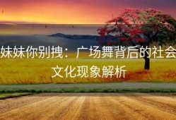 妹妹你别拽：广场舞背后的社会文化现象解析