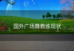 国外广场舞教练现状