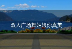 双人广场舞姑娘你真美