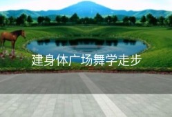 建身体广场舞学走步