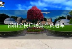 邵阳全民广场舞比赛冠军