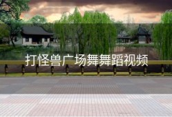 打怪兽广场舞舞蹈视频