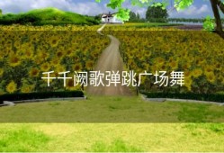 千千阙歌弹跳广场舞