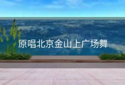 原唱北京金山上广场舞