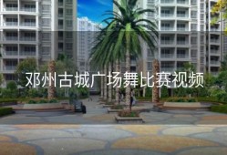 邓州古城广场舞比赛视频