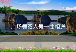 广场舞双人舞一曲相送