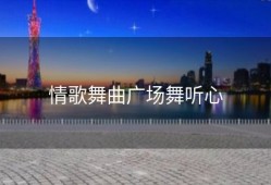 情歌舞曲广场舞听心