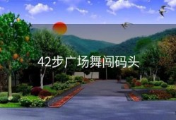 42步广场舞闯码头