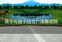 筷子与扇子结合广场舞视频