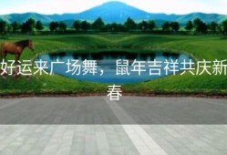 好运来广场舞，鼠年吉祥共庆新春