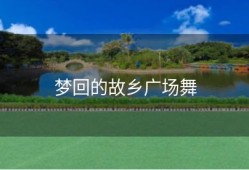 梦回的故乡广场舞