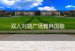 双人对跳广场舞韩国歌