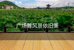 广场舞风景依旧美