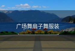 广场舞扇子舞服装