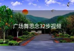 广场舞思念32步视频