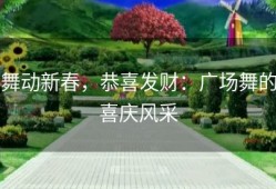 舞动新春，恭喜发财：广场舞的喜庆风采