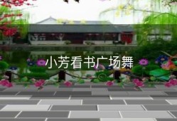 小芳看书广场舞