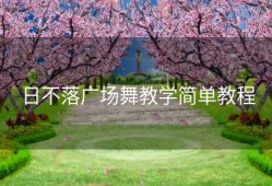 日不落广场舞教学简单教程