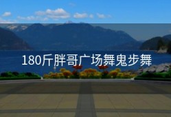180斤胖哥广场舞鬼步舞