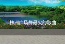 株洲广场舞最火的歌曲