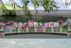 海南广场舞大全红歌
