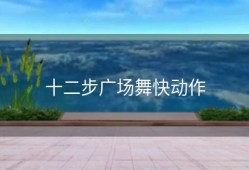 十二步广场舞快动作