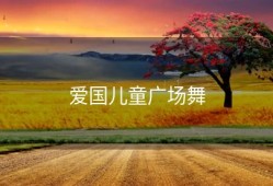 爱国儿童广场舞
