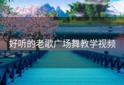 好听的老歌广场舞教学视频