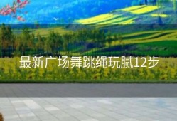 最新广场舞跳绳玩腻12步